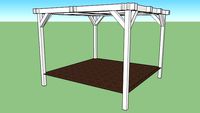 15' x 15' Pergola