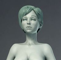 Stylized Girl 3D Model