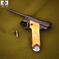 Nambu Type 14 3D Model