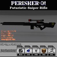 Perisher 01 - Futuristic Sniper Rifle