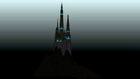 chateau dans la nuit / castle from a dream