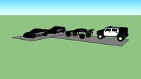Racer shut down/ Roadblock