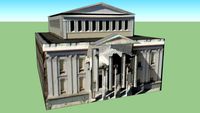 Gebouw in Piraeus, Griekenland