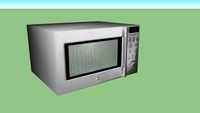 Forno de microondas LG inox