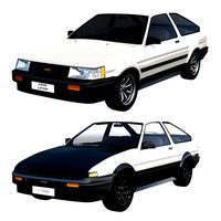 Toyota AE86 Levin and Trueno Collection