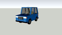 Petite voiture fictive