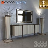 Буфет, зеркало, декоративный светильник TURRI ORION