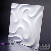 Гипсовая 3d панель Fog от Artpole