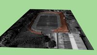 Cancha del Complejo polideportivo Ian Barney