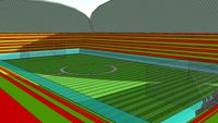 Soccer stadium