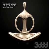 Abstract Woman Sculpture