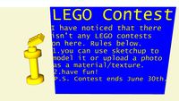 LEGO Contest!