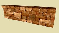 6' Lakeland Seat Wall