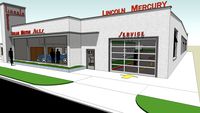 1940's Lincoln Mercury Dealership