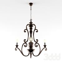 Kichler Mithras Mini Chandelier 3 Candles