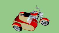1966 harley davidson with sidecar