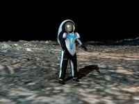 Nasa Z2 Space Suit Lowpoly 3D Model