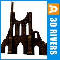 Wall gothic 03 by 3DRivers