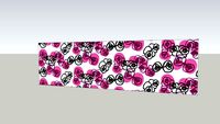 Splashguard600x2100mmFetknopp_Plommon_byAnnaViktorssonForDesignMCollecti