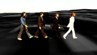 The Beatles on Abbey Road