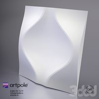 Гипсовая 3d панель Soul от Artpole