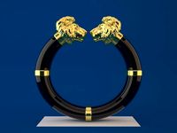 Lion Head Bangle