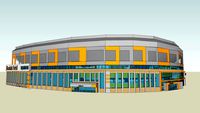 Modern Baseball stadium