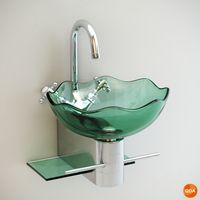 Glass Wash Basin 10