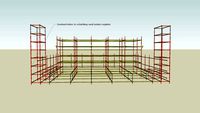 Blok 1 / Final Wall Scaffolding