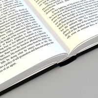 Opened Book3d model