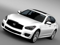 Nissan Fuga (Y51) 20163d model