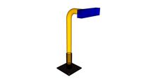 bended pipe bracket