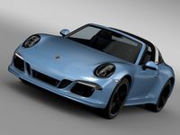 Porsche 911 Targa 4s Exclusive 20153d model