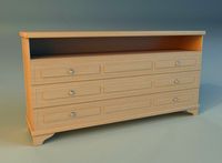 Commode modern TV3d model