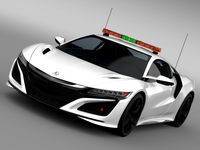 Acura NSX Safety Car 20163d model