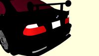 BMW M3 GTR with spoiler I added