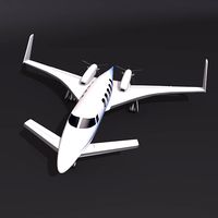 Beechcraft Starship 2000 aircraft concept3d model