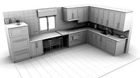 Kitchen3d model