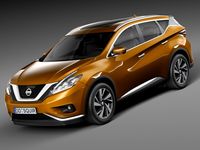 Nissan Murano 20163d model