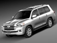 Toyota Land Cruiser 20163d model