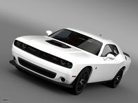 Dodge Challenger 392 HEMI Scat Pack Shaker LC 20153d model