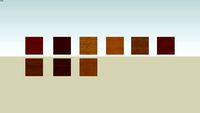Kolbe Stain Colors on Mahogany