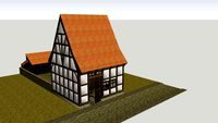 Late medieval timber frame house / Fachwerkhaus Spätmittelalter