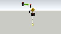 signalized crosswalk II