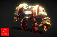 Warrior Golem - Fantasy Dungeon