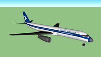 Frant Airlines Boeing 757
