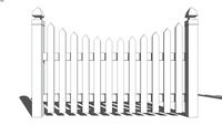 (Bufftech) Cape Cod Concave Vinyl Fencing