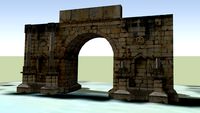 Arc de Caracalla, Volubilis - Maroc