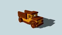 wood truck