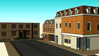 40 Acres Exterior Sets - South Cross Street